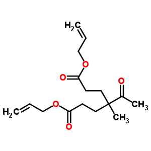 Diallyl 4-acetyl-4-methylheptanedioate Structure,63834-25-3Structure