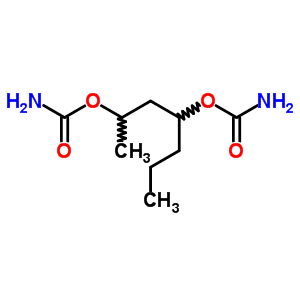 2,4-Bis(carbamoyloxy)heptane Structure,63834-26-4Structure