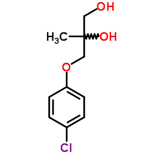 3-(P-chlorophenoxy)-2-methyl-1,2-propanediol Structure,63834-70-8Structure