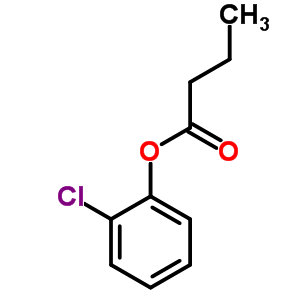 Butyric acid o-chlorophenyl ester Structure,63867-11-8Structure