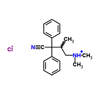 Methadone hydrochloride Structure,63867-26-5Structure