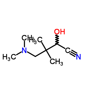 3,3-Dimethyl-4-dimethylamino-2-hydroxybutyronitrile Structure,63867-27-6Structure