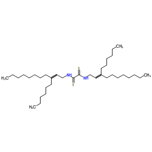 N,n’-bis(3-hexylundecyl)ethanebisthioamide Structure,63867-42-5Structure