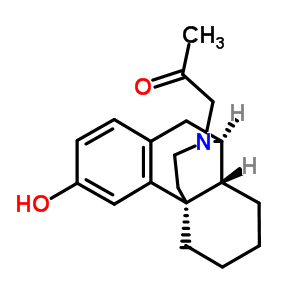 (-)-17-Acetonylmorphinan-3-ol Structure,63867-92-5Structure