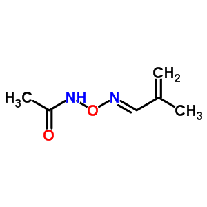 2-Methylpropenal o-(methylcarbamoyl)oxime Structure,63869-09-0Structure