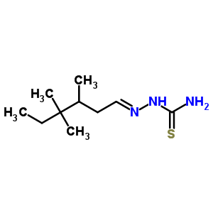 Beta,gamma,gamma-trimethylhexanal thiosemicarbazone Structure,63884-77-5Structure