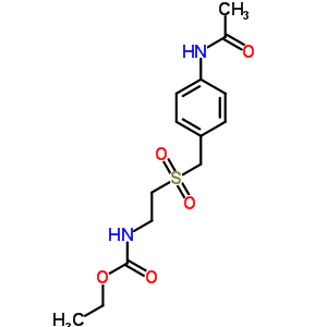 N-(p-acetylaminobenzylsulfonyl)-n-ethylcarbamic acid ethyl ester Structure,63884-79-7Structure