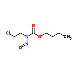 N-(2-chloroethyl)-n-nitrosocarbamic acid butyl ester Structure,63884-91-3Structure