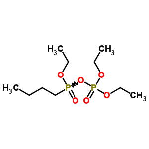 Butyl(ethoxy)phosphinic acid diethoxyphosphinic anhydride Structure,63886-51-1Structure