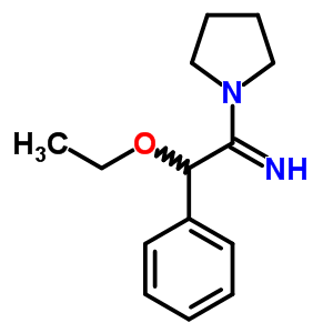 α-ethoxy-α-phenyl-1-pyrrolidineacetamide Structure,63886-57-7Structure