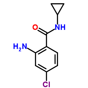 2-Amino-4-chloro-n-cyclopropylbenzamide Structure,63887-20-7Structure