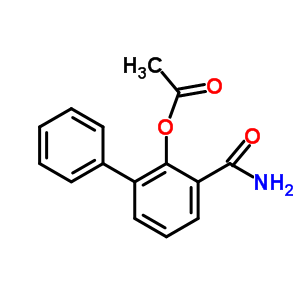 2-Acetoxy-3-phenylbenzamide Structure,63887-49-0Structure