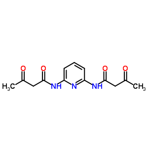 2,6-Bis(acetoacetylamino)pyridine Structure,63896-86-6Structure