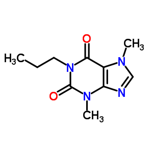 1-N-propyl-3,7-dimethylxanthine Structure,63906-63-8Structure