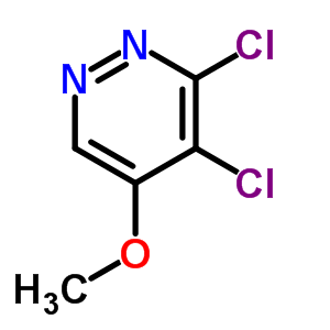 3,4-Dichloro-5-methoxypyridazine Structure,63910-32-7Structure