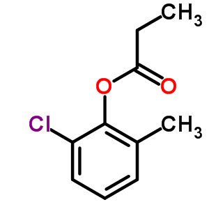 Propionic acid 6-chloro-o-tolyl ester Structure,63916-12-1Structure