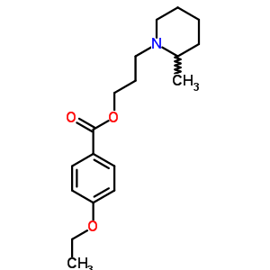 3-(2-Methylpiperidino)propyl =p-ethoxybenzoate Structure,63916-80-3Structure