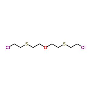 Bis(2-(2-chloroethylthio)ethyl)ether Structure,63918-89-8Structure