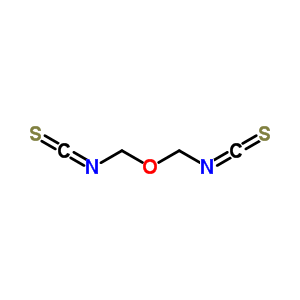 Bis(isothiocyanomethyl) ether Structure,63918-92-3Structure