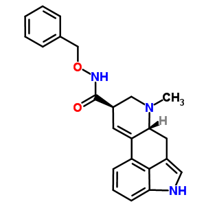 N-benzyloxy-9,10-didehydro-6-methylergoline-8beta-carboxamide Structure,63938-25-0Structure