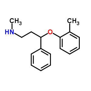 N-methyl-3-phenyl-3-(o-tolyloxy)-propylamine Structure,63940-51-2Structure