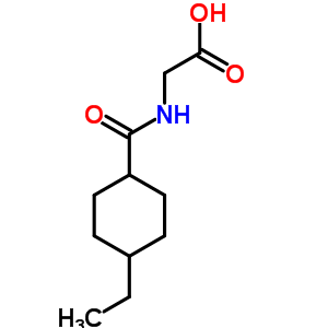 Glycine, n-[(4-ethylcyclohexyl)carbonyl]-(9ci) Structure,639463-76-6Structure