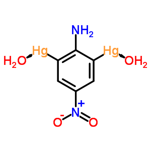 4-Nitro-2,6-bis[hydroxymercurio(ii)]aniline Structure,63951-09-7Structure