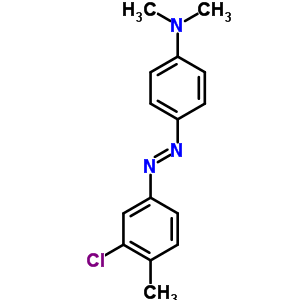 P-[(3-chloro-p-tolyl)azo]-n,n-dimethylaniline Structure,63951-11-1Structure