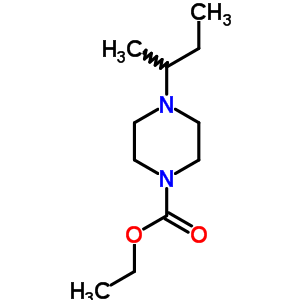 4-Sec-butyl-1-piperazinecarboxylic acid ethyl ester Structure,63981-42-0Structure