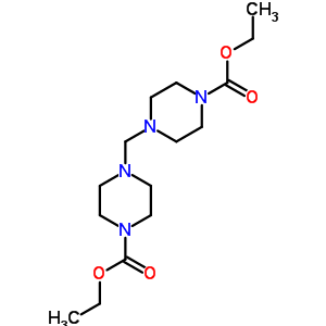 4,4’-Methylenebis(piperazine-1-carboxylic acid ethyl) ester Structure,63981-46-4Structure