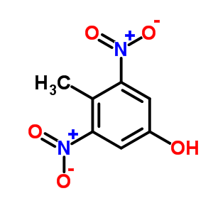 3,5-Dinitro-p-cresol Structure,63989-82-2Structure