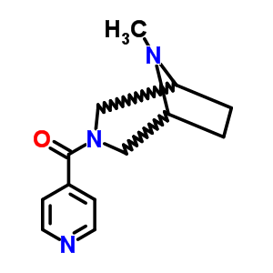 3-Isonicotinoyl-8-methyl-3,8-diazabicyclo[3.2.1]octane Structure,63990-64-7Structure