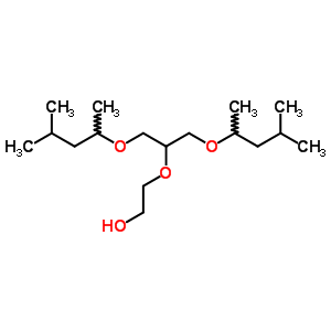 2-[2-(1,3-Dimethylbutoxy)-1-[(1,3-dimethylbutoxy)methyl ]ethoxy]ethanol Structure,63991-74-2Structure