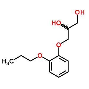 3-(O-propoxyphenoxy)-1,2-propanediol Structure,63991-76-4Structure