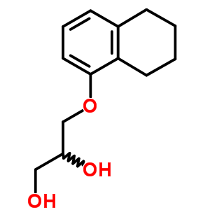 3-(5,6,7,8-Tetrahydronaphthalen-1-yloxy)-1,2-propanediol Structure,63991-83-3Structure