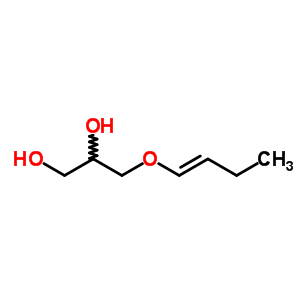 3-[(E)-but-1-enoxy]propane-1,2-diol Structure,63991-93-5Structure