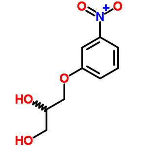 3-(M-nitrophenoxy)-1,2-propanediol Structure,63991-99-1Structure