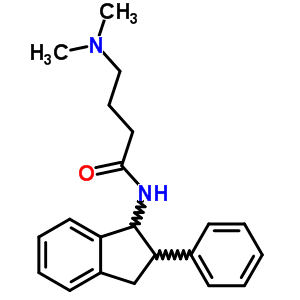 N-[2-(dimethylamino)butyryl ]-2-phenyl-1-indanamine Structure,63992-28-9Structure