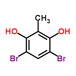 4,6-Dibromo-2-methylresorcinol Structure,63992-60-9Structure