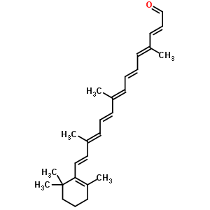 10’-Apo-β-carotenal Structure,640-49-3Structure