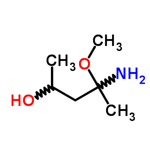 4-Amino-4-methoxy-2-pentanol Structure,64011-44-5Structure