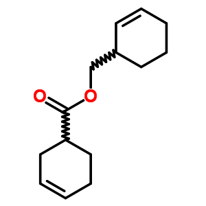 3-Cyclohexene-1-carboxylic acid (2-cyclohexenyl)methyl ester Structure,64011-52-5Structure