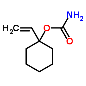 Cyclohexanol ,1-ethenyl-,carbamate(9ci) Structure,64011-67-2Structure