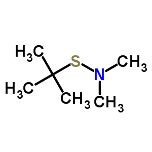 N,n-dimethyl-2,2-dimethylethanesulfenamide Structure,64037-64-5Structure