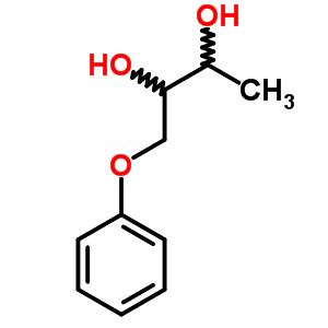 1-Phenoxy-2,3-butanediol Structure,64039-44-7Structure