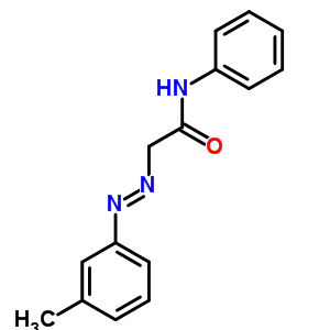 2-[(3-Methylphenyl)azo]-n-phenylacetamide Structure,64046-59-9Structure