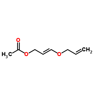 Acetic acid 3-allyloxyallyl ester Structure,64046-61-3Structure