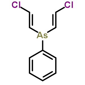 Bis(2-chlorovinyl)phenylarsine Structure,64046-75-9Structure