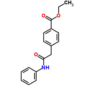 2-[4-(Ethoxycarbonyl)phenyl]acetanilide Structure,64047-33-2Structure