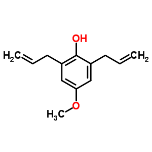 2,6-Diallyl-4-methoxyphenol Structure,64047-87-6Structure